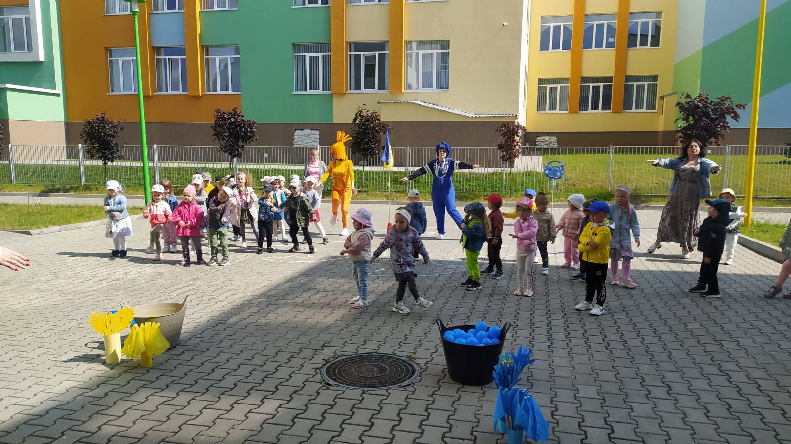 Святкування Дня  захисту дітей у Хмельницькому ЗДО № 9 «Кобзарик»